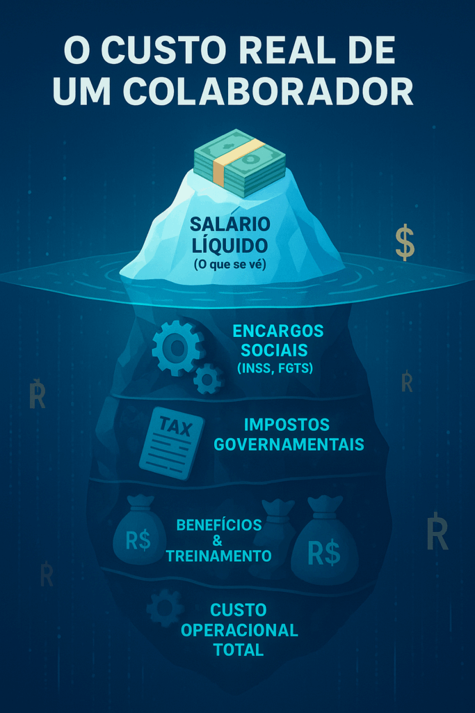 Agape carita - quanto custa um colcaborador - 2026